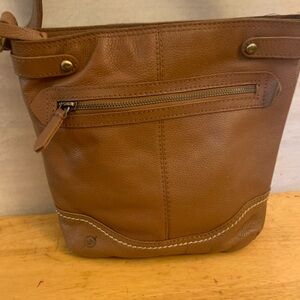 Born “Izabel" Leather Bucket Crossbody
